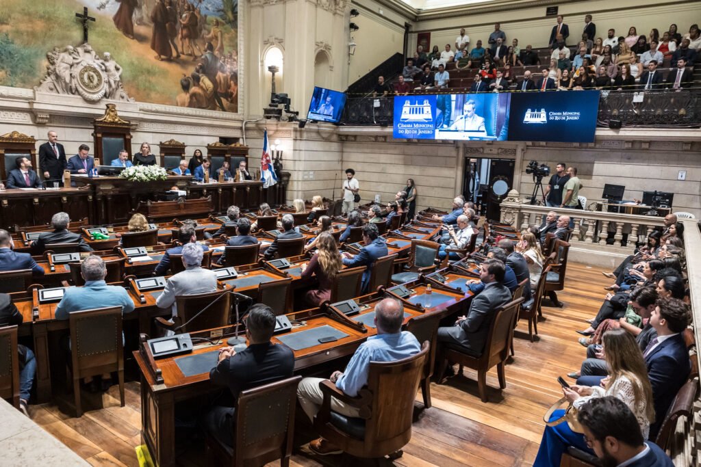 plenário da câmara do rio