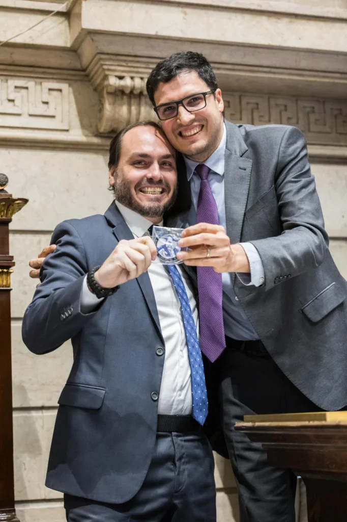 rogério amorim e carlos bolsonaro