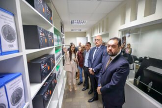 Inauguração do laboratório de extração e análise de dados da Polícia Civil - Foto: Marcelo Regua