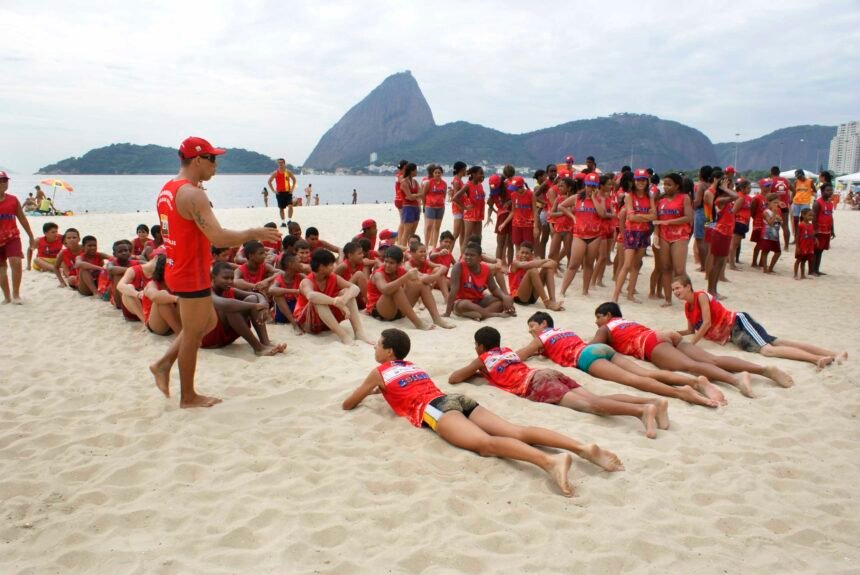 projeto botinho na praia de botafogo