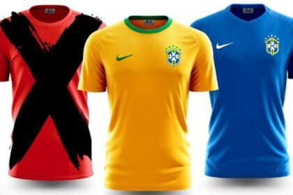 Camisa vermelha é gol contra