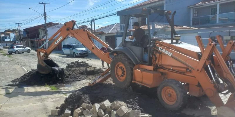 Prefeitura de Cabo Frio realiza obras para evitar alagamentos