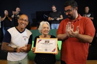 Teresópolis debate projetos para o esporte e homenageia 'atleta' de 100 anos