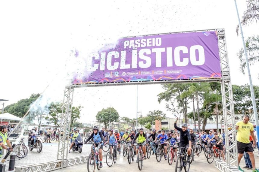 Itaboraí realiza Passeio Ciclístico em comemoração ao aniversário da cidade