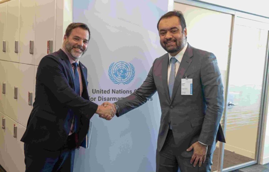 Cláudio Castro busca apoio da ONU no combate ao tráfico de armas