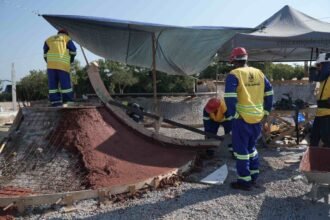 São Gonçalo: Parque RJ já apresenta os contornos da nova pista de skate