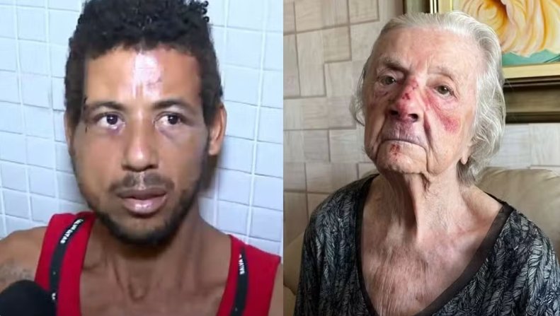 Olho por olho, dente por dente! Homem que derrubou idosa de 93 anos em assalto é espancado e caso expõe risco da impunidade