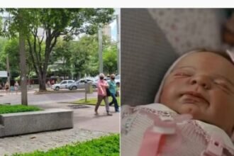 'Achei que era reborn: homem agride bebê durante discussão por lugar em fila