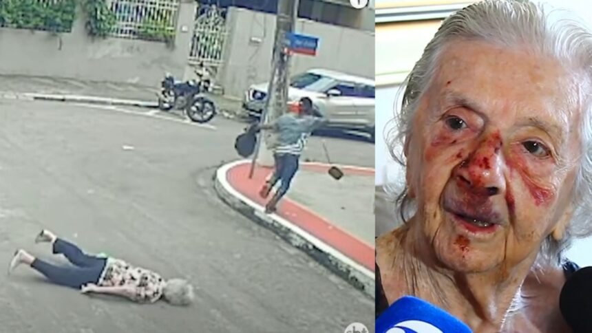 Idosa de 93 anos é derrubada em assalto no Centro de Vitória e caso expõe falência da legislação penal