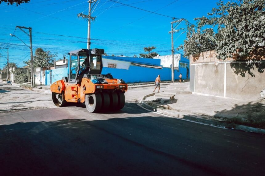 Itaboraí em transformação: ruas de Santo Antônio ganham novo asfalto e iluminação LED em ação histórica