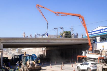 Itaboraí acelera reurbanização com superlaje e nova ponte na Avenida 22 de Maio