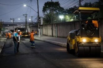 Itaboraí acelera transformação urbana com nova obra de pavimentação em Outeiro das Pedras