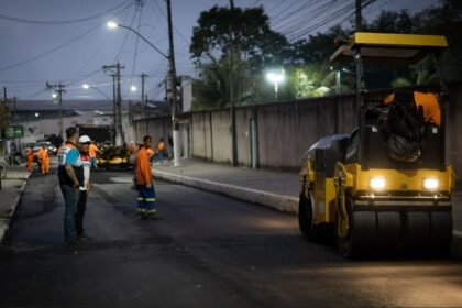 Itaboraí acelera transformação urbana com nova obra de pavimentação em Outeiro das Pedras