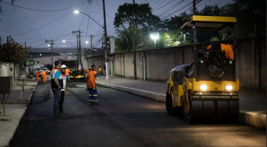 Itaboraí acelera transformação urbana com nova obra de pavimentação em Outeiro das Pedras