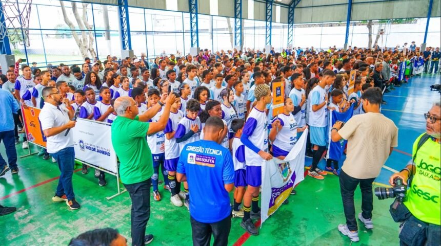 São João de Meriti dá largada aos Jogos da Baixada 2025 com festa histórica