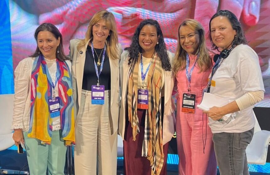 Economia Azul e protagonismo feminino ganham destaque com deputada Célia Jordão na Rio Innovation Week