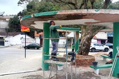 Revitalização em curso: Prefeitura de Teresópolis transforma a Praça da Arruela