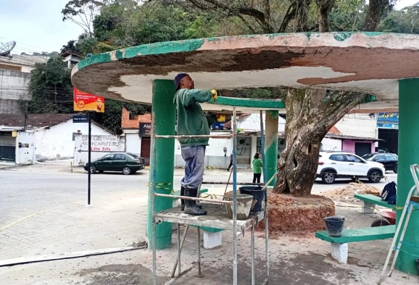 Revitalização em curso: Prefeitura de Teresópolis transforma a Praça da Arruela