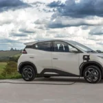 Dolphin Mini, da BYD, é o carro elétrico mais vendido no País. Foto: Divulgação BYD