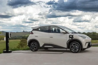 Dolphin Mini, da BYD, é o carro elétrico mais vendido no País. Foto: Divulgação BYD