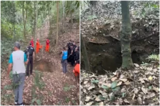 Polícia encontra cemitério clandestino no Morro do Jordão