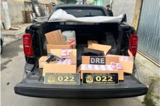 Vereador de Meriti é preso em flagrante com arma irregular durante operação contra o CV