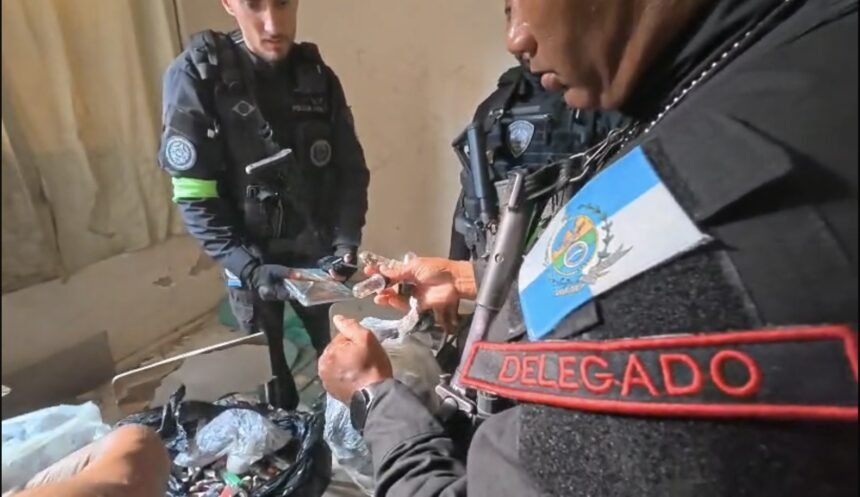 Polícia desmonta bunker do CV em escola: 'É narcoterrorismo', diz Castro