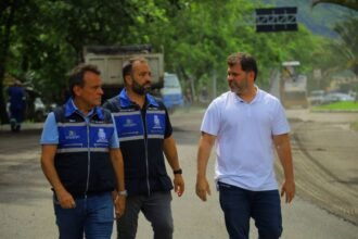 Obras de pavimentação transformam o primeiro distrito de Mangaratiba