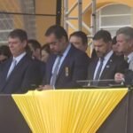 Cláudio Castro é destaque em homenagem da Rota em SP