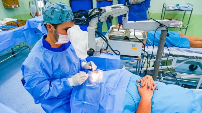 Meriti faz história com primeiro mutirão de catarata