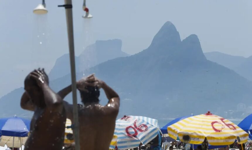 Rio de Janeiro enfrenta recorde de calor: 40°C e quase 1.600 atendimentos médicos