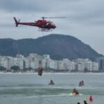 Réveillon é marcado por mais de mil salvamentos no mar do Rio