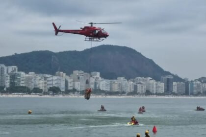 Réveillon é marcado por mais de mil salvamentos no mar do Rio