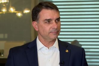 O senador Flávio Bolsonaro (PL/RJ)