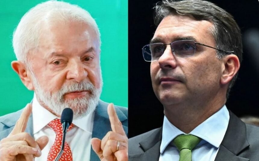 Pesquisa mostra Flávio Bolsonaro à frente de Lula