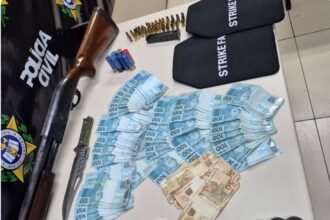 Bandido travestido de PM é preso dentro de batalhão por roubo, estupro e extorsão