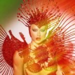 A influenciadora Virgínia Fonseca estreou na Sapucaí como rainha de bateria da Grande Rio