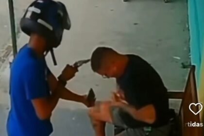 Covardia e impunidade: ladrão dá coronhadas e só falta levar o dedo da vítima junto com aliança