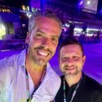 O deputado estadual Rodrigo Amorim (União) e o secretário estadual da Casa Civil Nicola Miccione