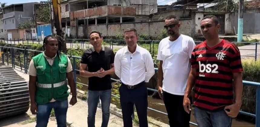 Obras no Rio Pavuna intensificam ações de prevenção a enchentes em Nilópolis