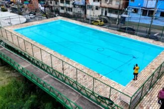 Suderj reabre piscina da Vila Olímpica do Sampaio após 12 anos fechada