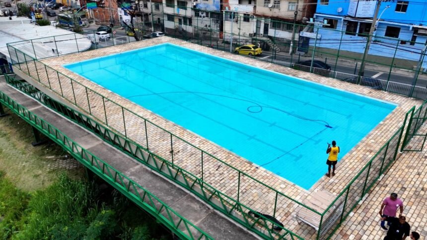 Suderj reabre piscina da Vila Olímpica do Sampaio após 12 anos fechada