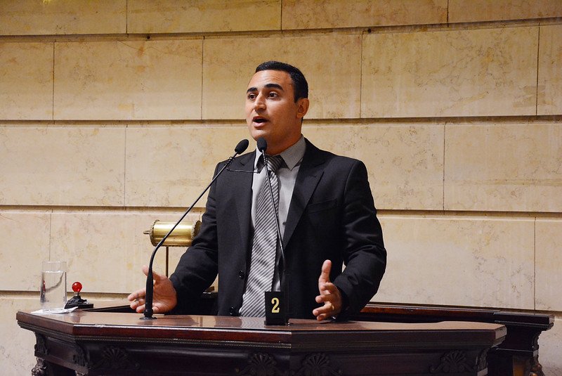 O vereador do Rio Willian Coelho (DC)