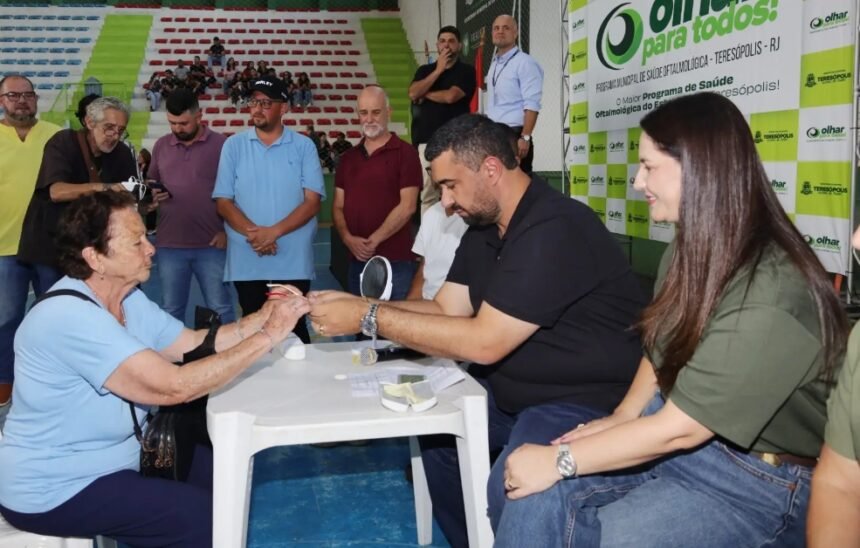 Mais de mil óculos devolvem a visão e a esperança em Teresópolis