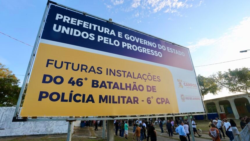 Batalhão de Guarus é fruto de união política em prol da população, destaca Dauaire