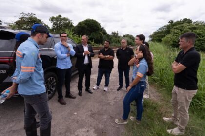 Guilherme Delaroli, presidente da Alerj, visita Itaguaí