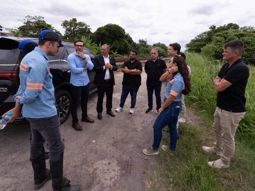 Guilherme Delaroli, presidente da Alerj, visita Itaguaí