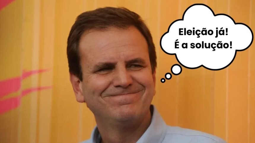 Para o prefeito Eduardo Paes (PSD), antecipar as eleições diretas seria o melhor caminho (Montagem I Foto: Tânia Rêgo/Agência Brasil)