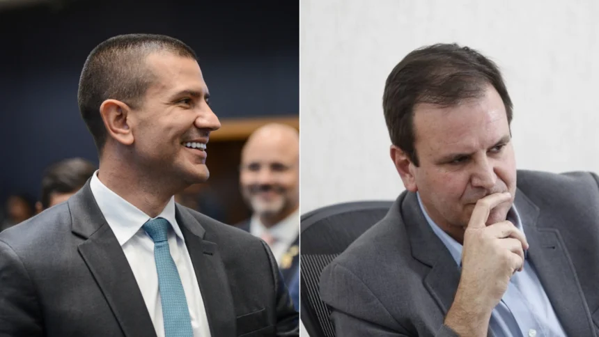 Douglas Ruas e Eduardo Paes | Reprodução