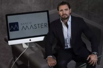 O empresário Daniel Vorcaro, dono do Banco Master